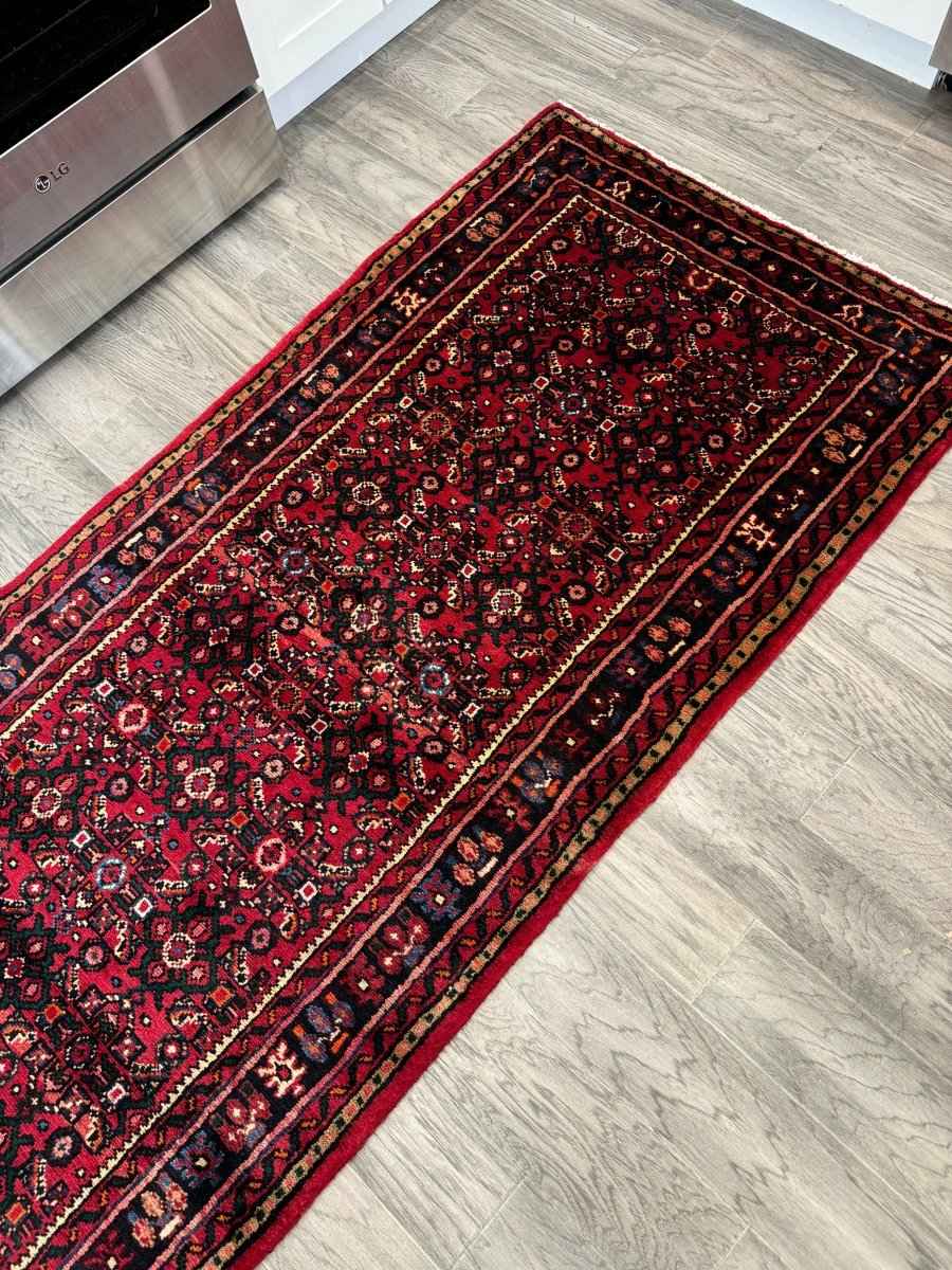 Persian Hosseinabad Runner Rug | 2' 11" x 9' 10"