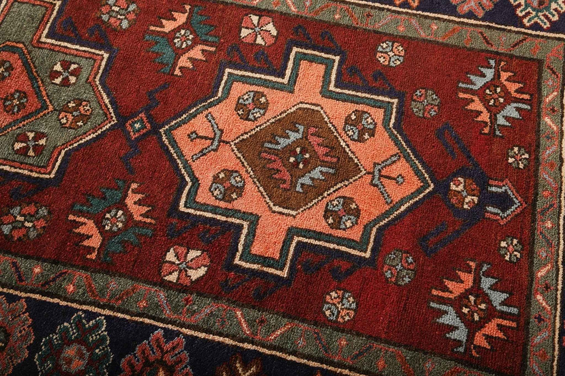 Persian Jozan Rug | 3' 11" x 7' 8"