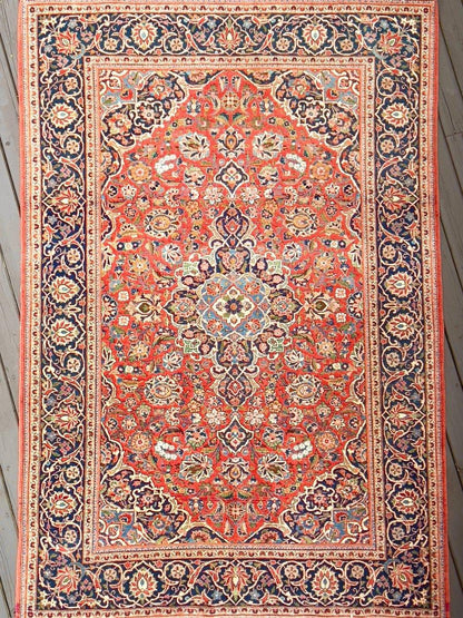 Persischer Kashan Teppich | 201 x 137 cm