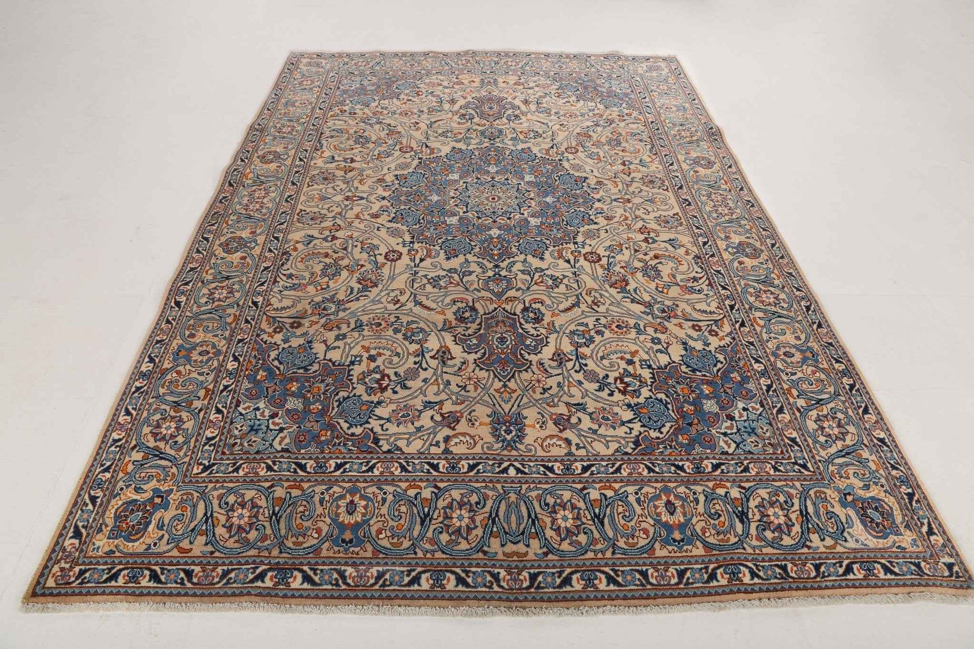 Persian Kashmar Rug | 6' 7" x 9' 4"