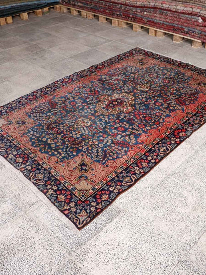 Persian Kerman Rug | 4' 9” x 7' 6"