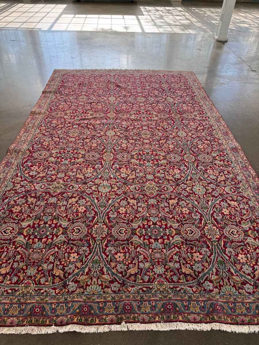 Persian Kerman Rug | 7' 4" x 11' 10"