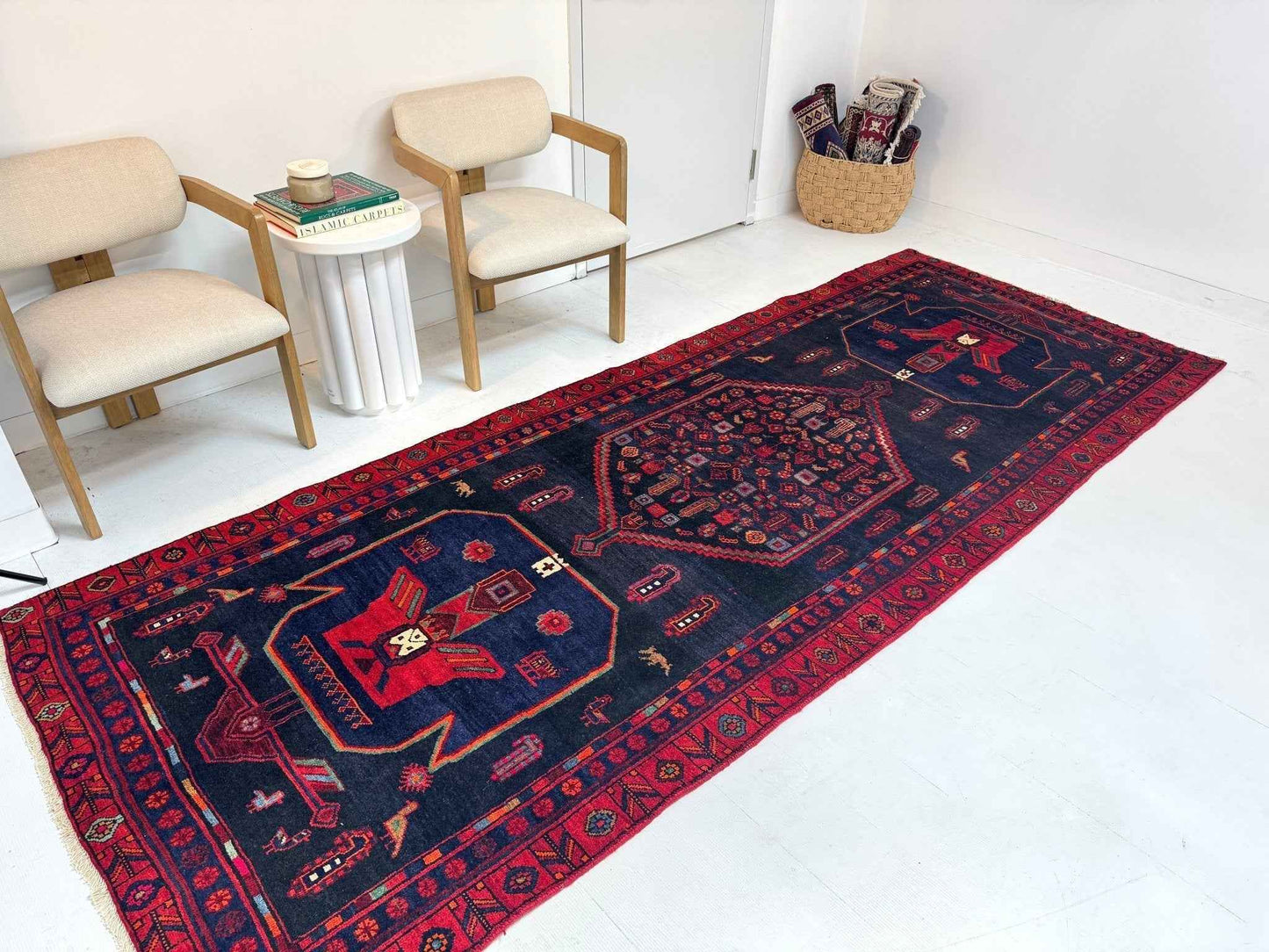 Persian Kurdi Rug | 4' 4” x 11' 2"