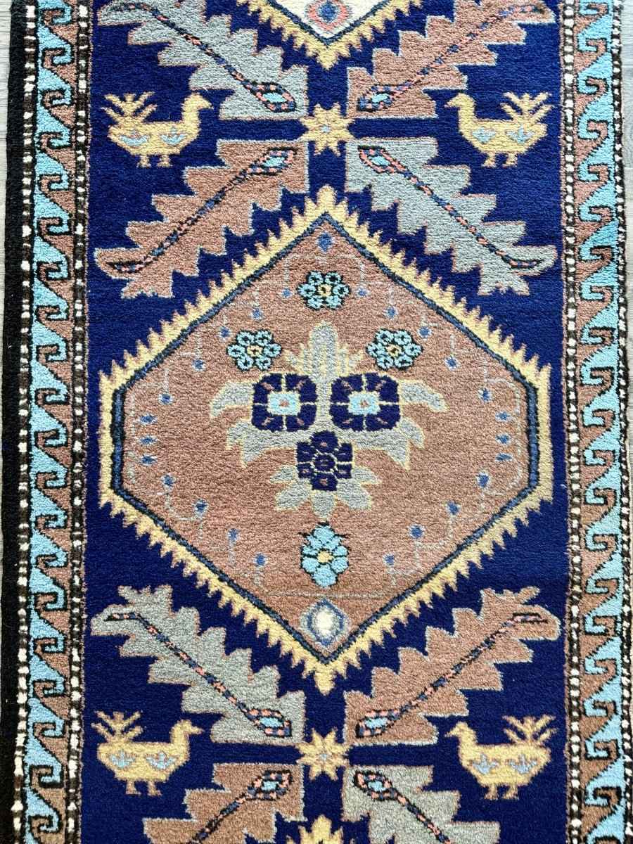 Persian Meshkin Runner Rug | 2' 5" x 11'