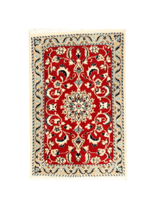 Persian Nain Rug | 1' 10" x 2' 11"