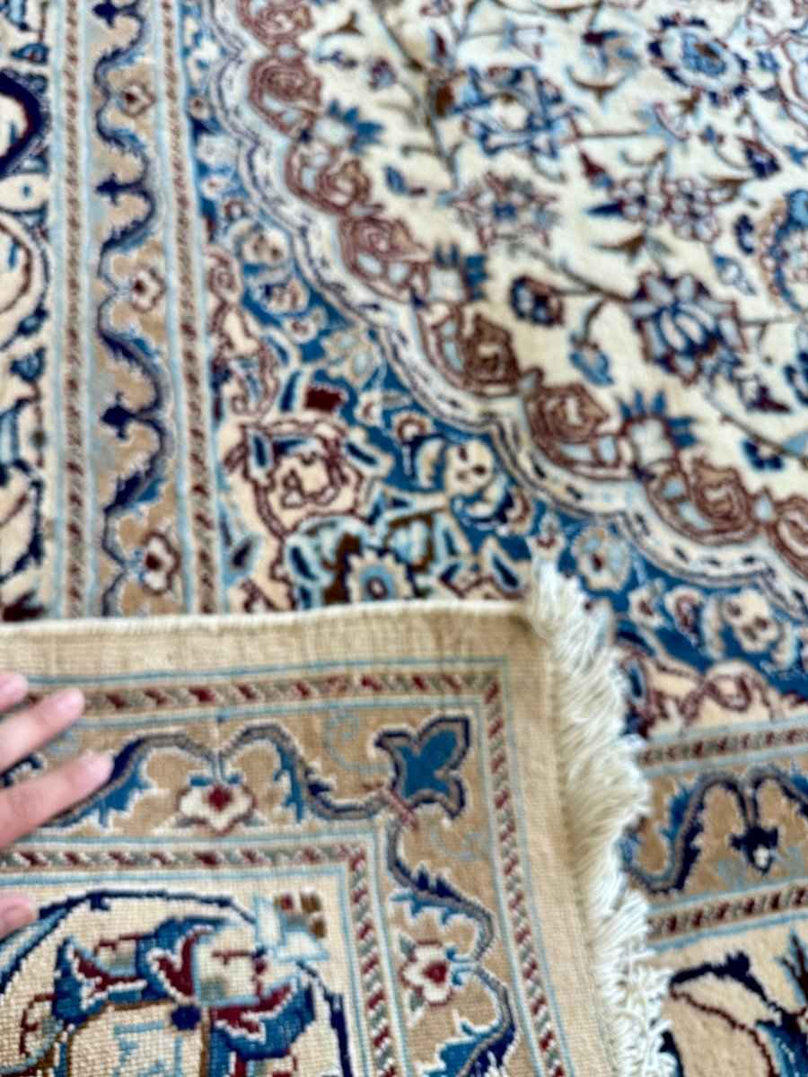 Persian Nain Rug | 6' 7" x 10' 2"