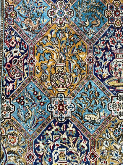 Persian Qum Rug | 7' 3" x 11' 2"
