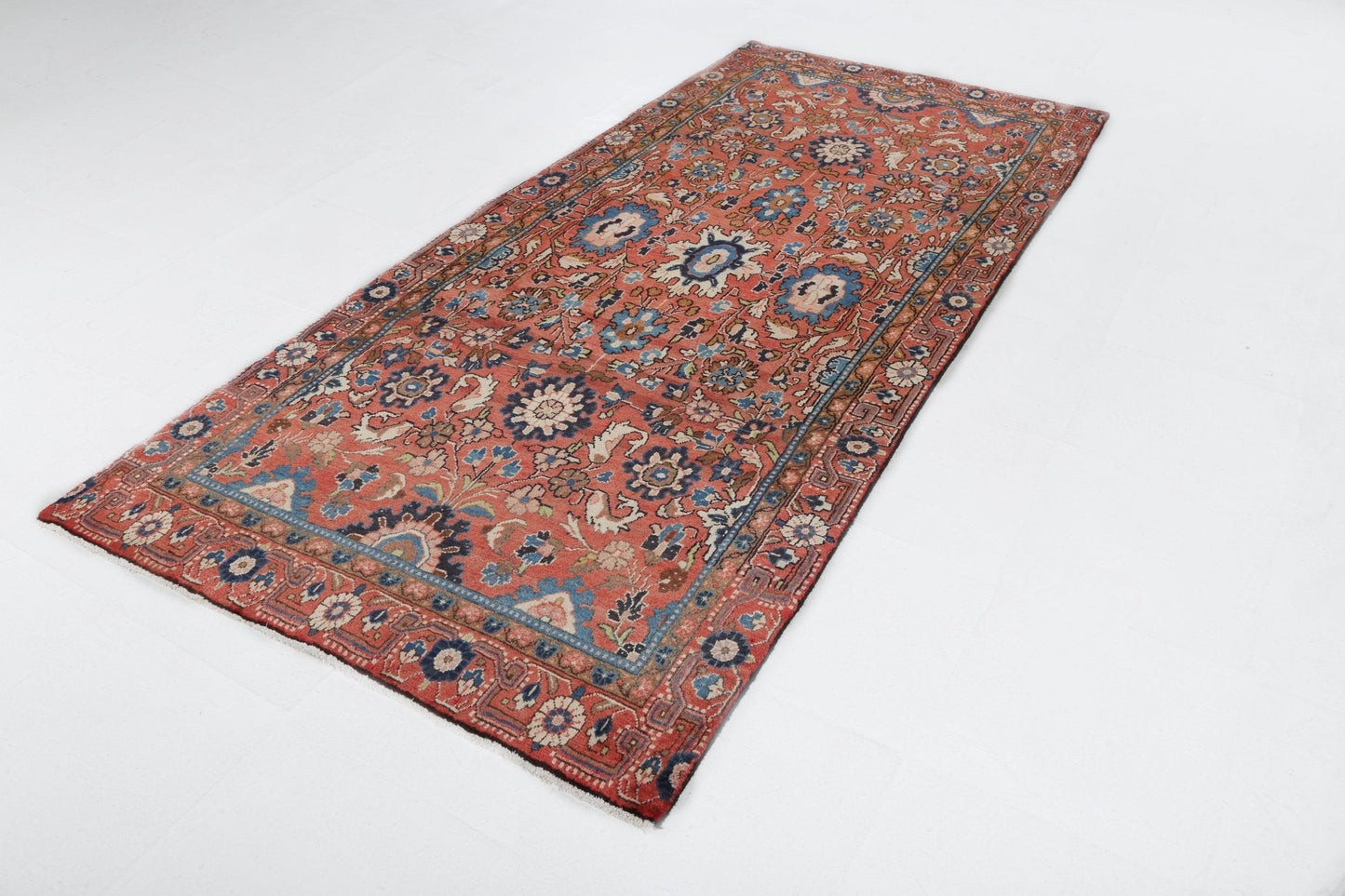 Persischer Nainaj Läufer Teppich | 1,19 m x 2,74 m