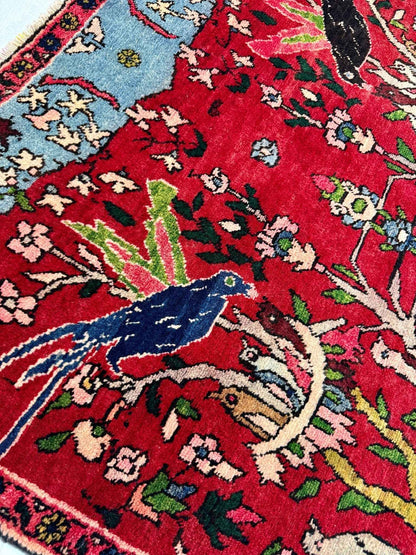 Persian Tabriz Rug | 3' 2” x 5' 11"
