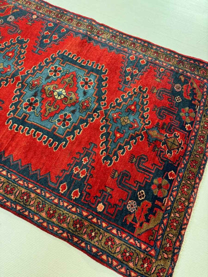 Persian Viss Rug | 3' 7” x 4' 11"