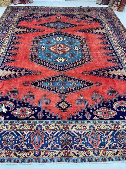 Persian Viss Rug | 9' 6” x 11' 11"