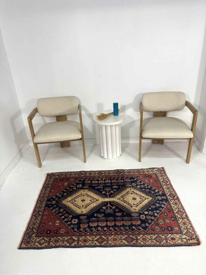 Persian Yalameh Rug | 3' 1” x 4' 6"