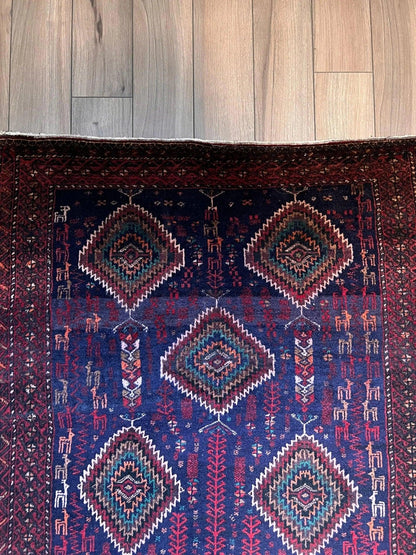 Persischer Zabol Teppich | 1,60 m x 0,91 m