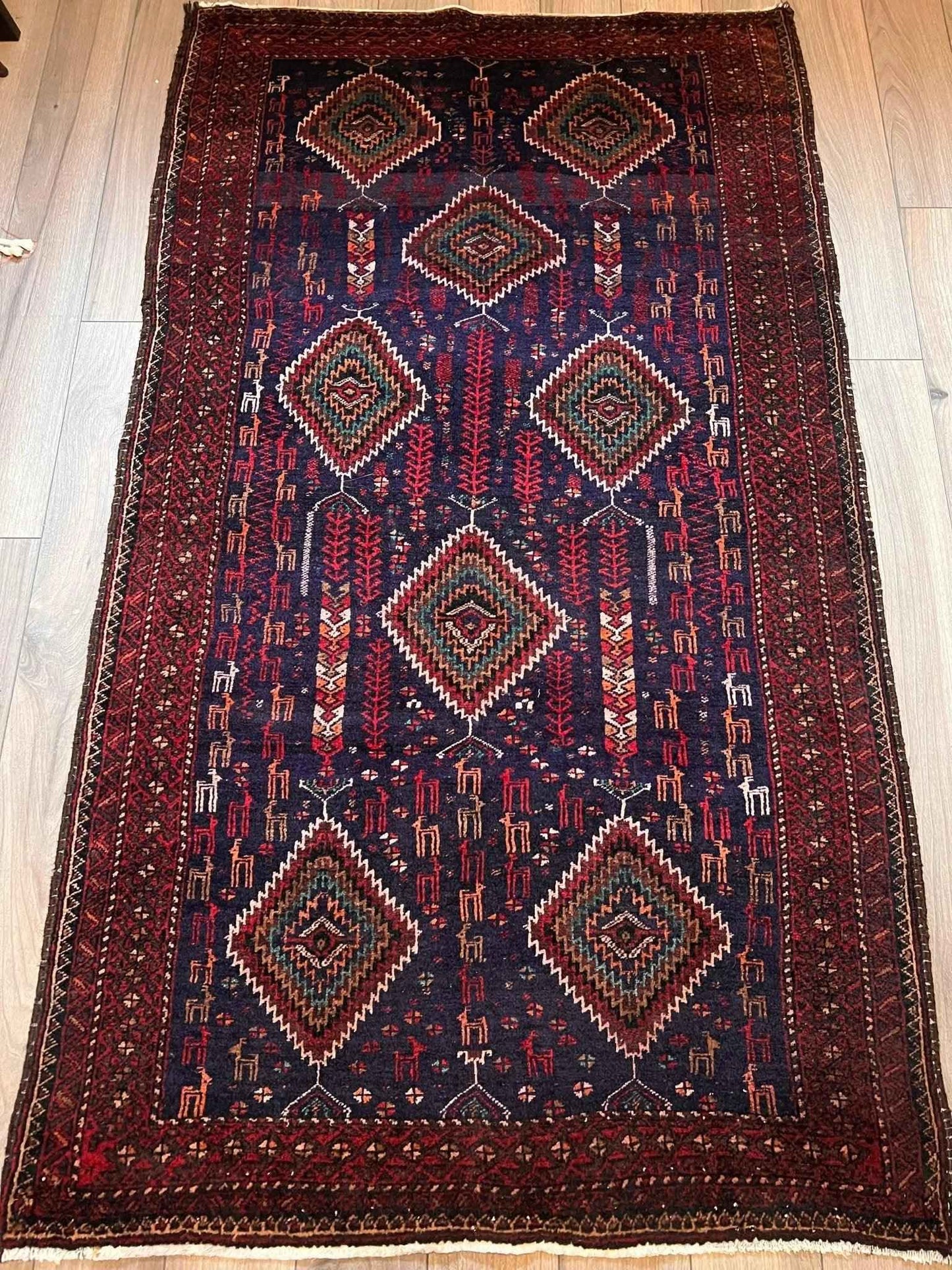 Persian Zabol Rug | 5' 3" x 3