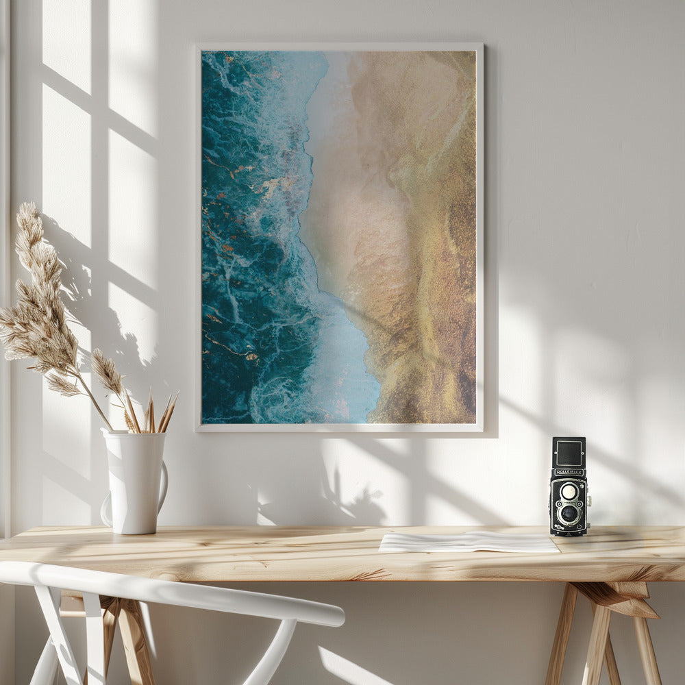 Wall Art Gold beach