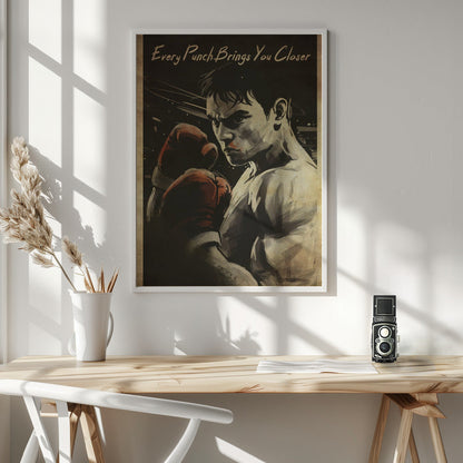 Wall art Every Punch Brings You Closer