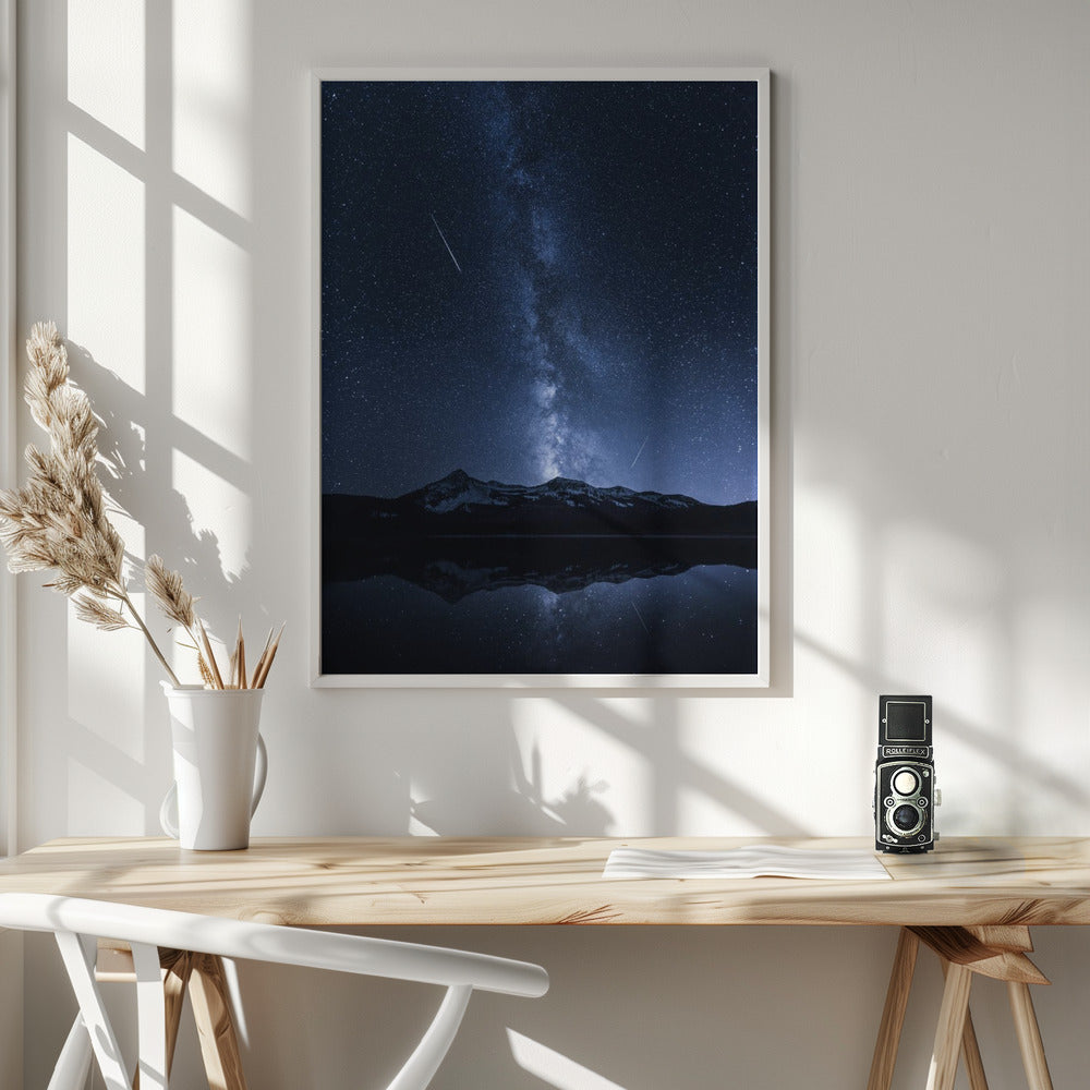 Wall art Galaxies Reflection
