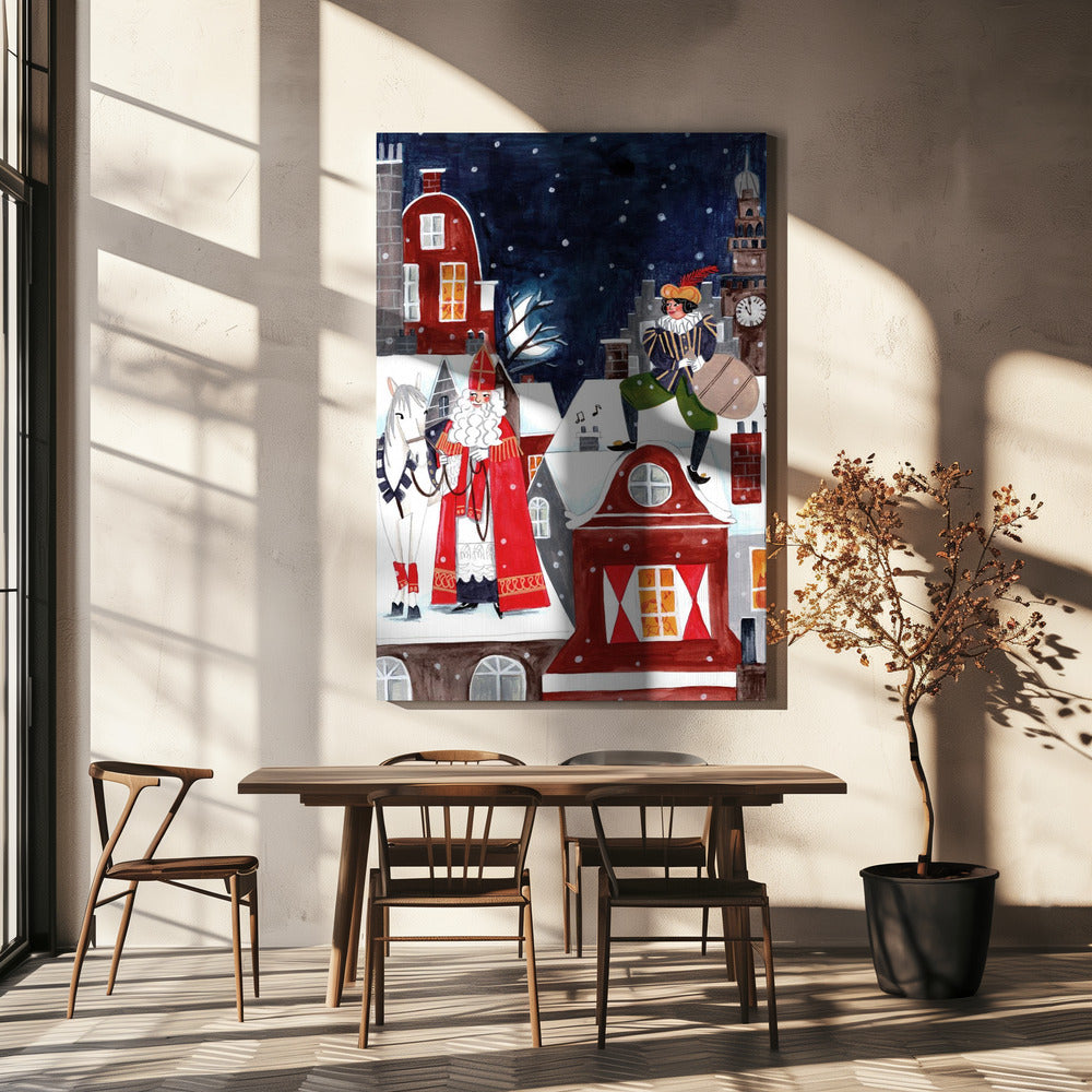 Wall art Saint Nicholas Canvas Print