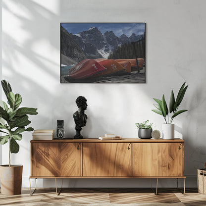 Wall art Four peaks