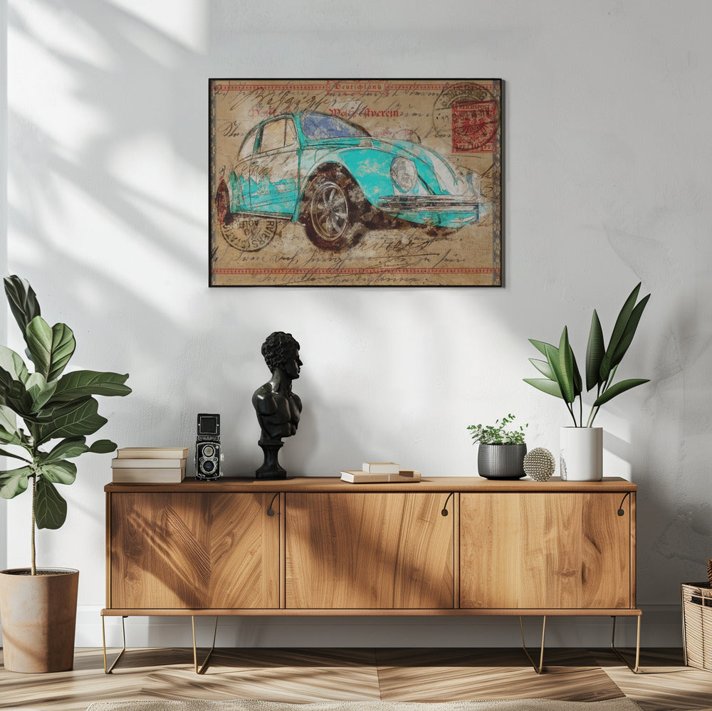 Wall art Art Volkswagen