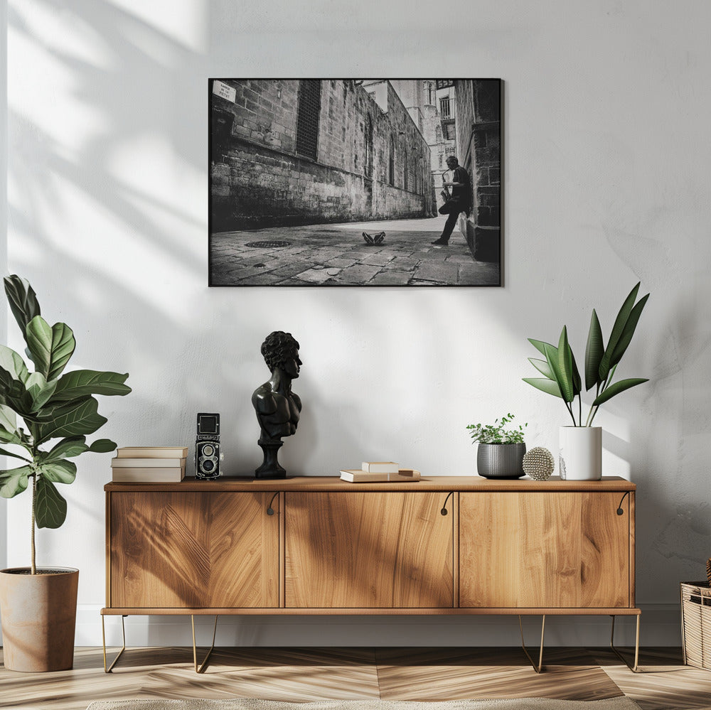 Wall art Silent Street