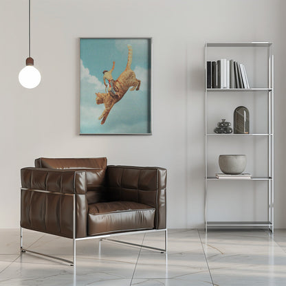 Wall Art Meehaw  Rodio Cat