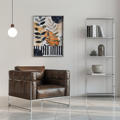 Wall art Muzyka Piano 1 Canvas Print