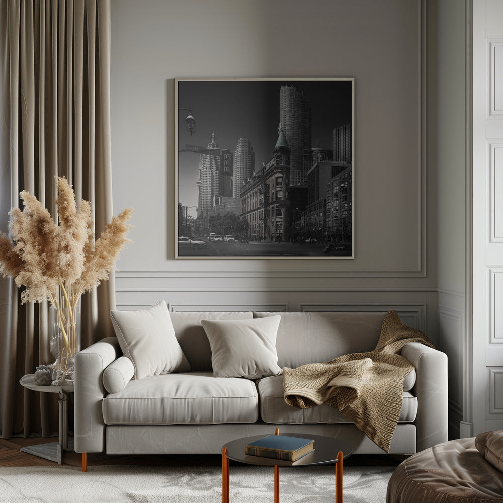 Wall art Canadian Flatiron Canvas Wall Art