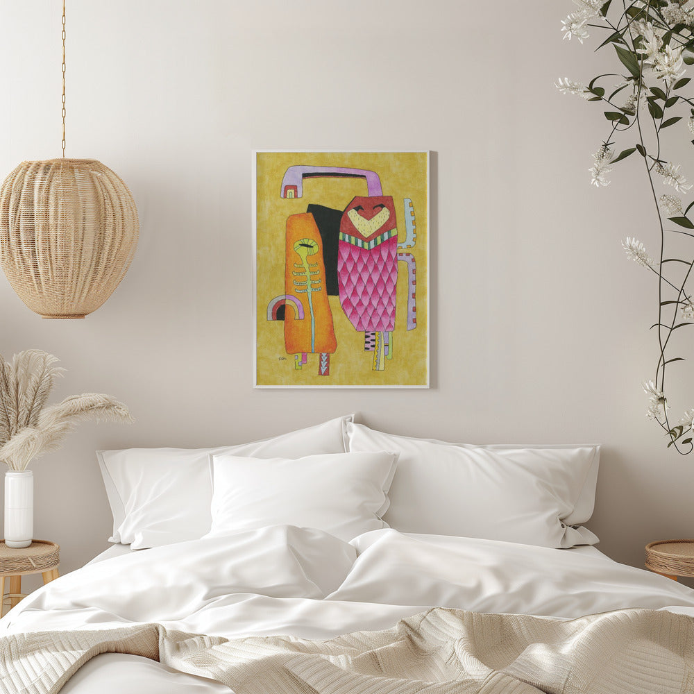 Wall art Gladiolus