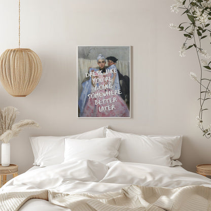 Wall art Dress for Success