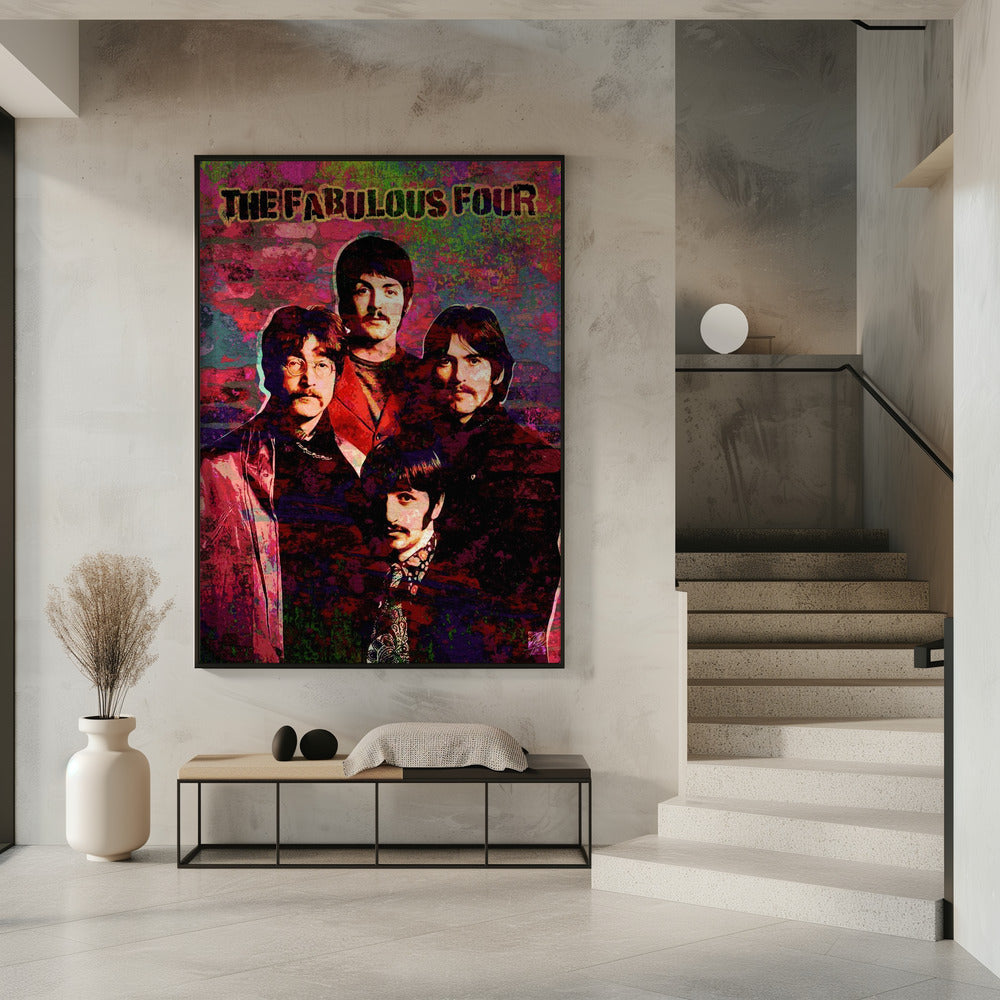 Wall art Fabulous Four