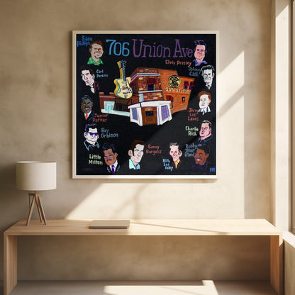 Wall art 706 Union Canvas Print
