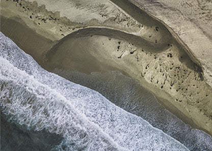 Wall art Big Sur Aerial
