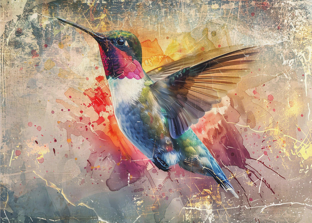 Wandkunst Vogel Vögel Tier Vintage Kunst Illustration Wandbilder 12