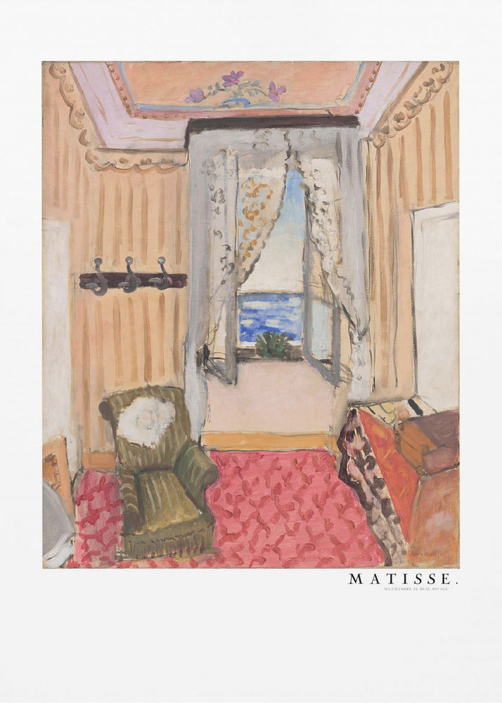 Wall art Ma Chambre Au Beau Rivage Boarder