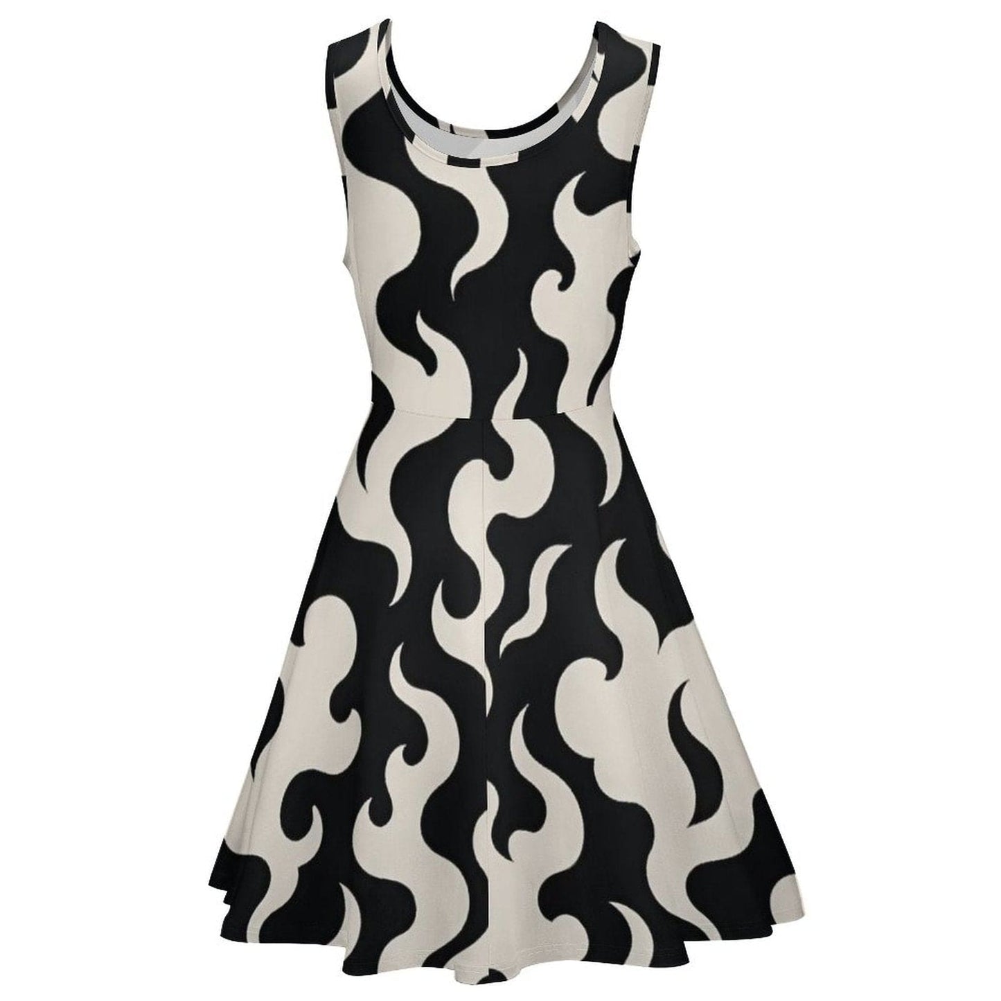 Puff Skater Dress