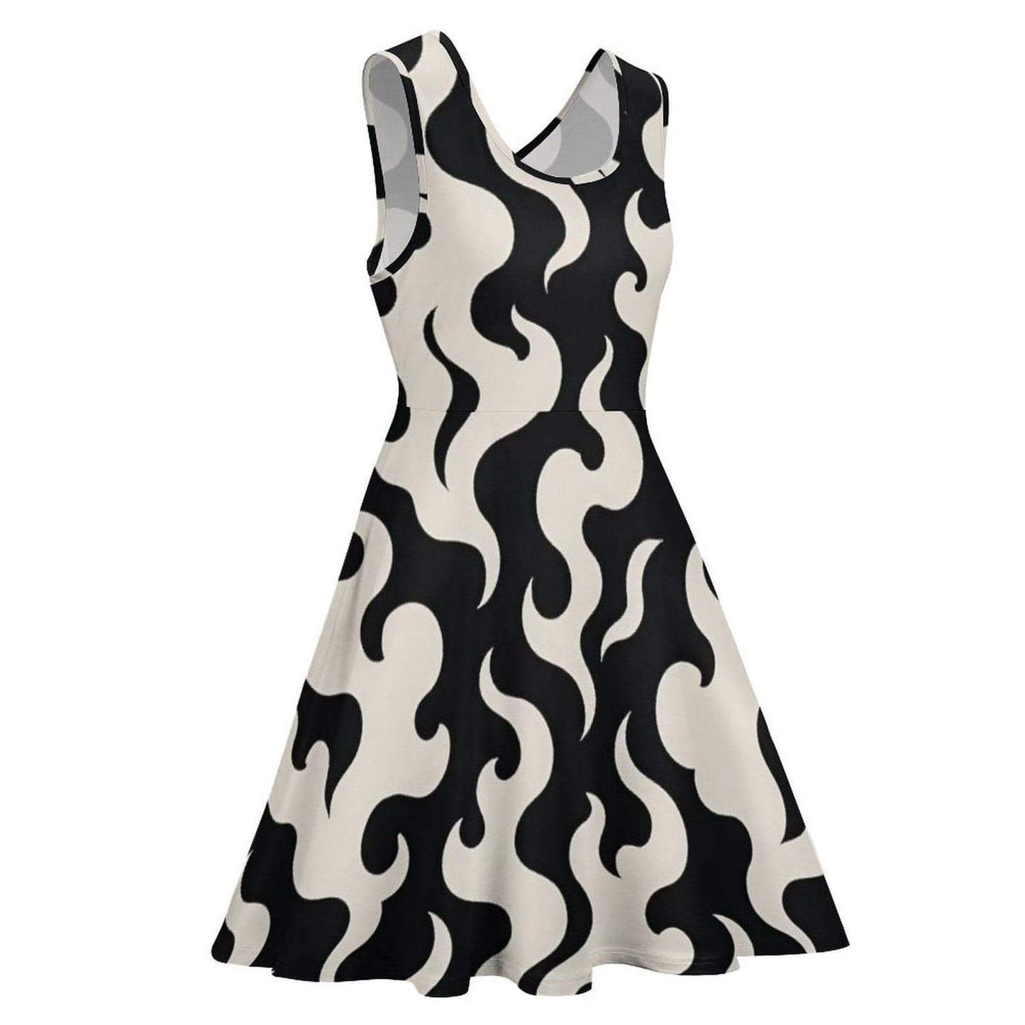 Puff Skater Dress