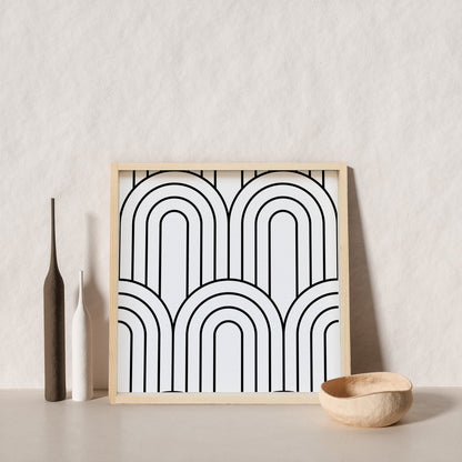 Rainbow Pattern Wood Sign
