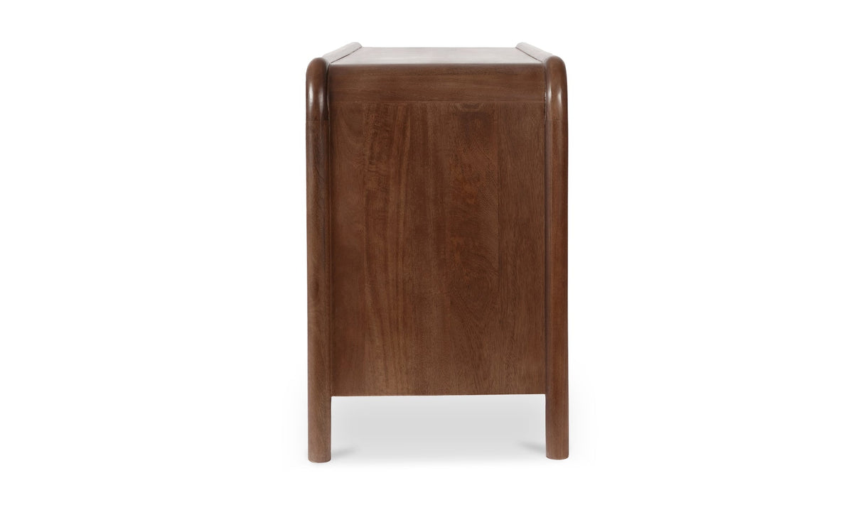 Reiko 6 Drawer Dresser Warm Brown