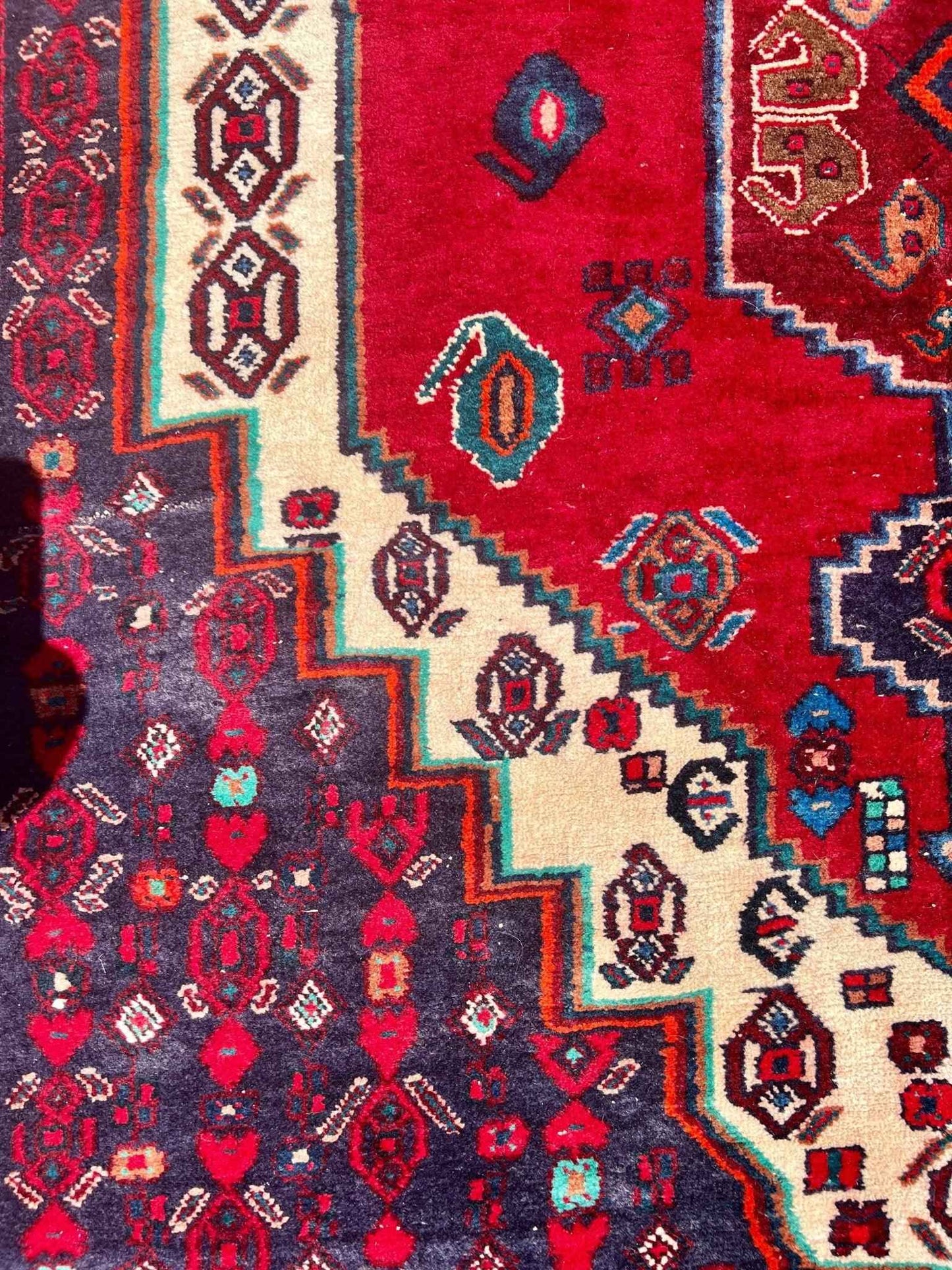 Rojan | 10' 2" x 4' 11" | Vintage Senneh Rug