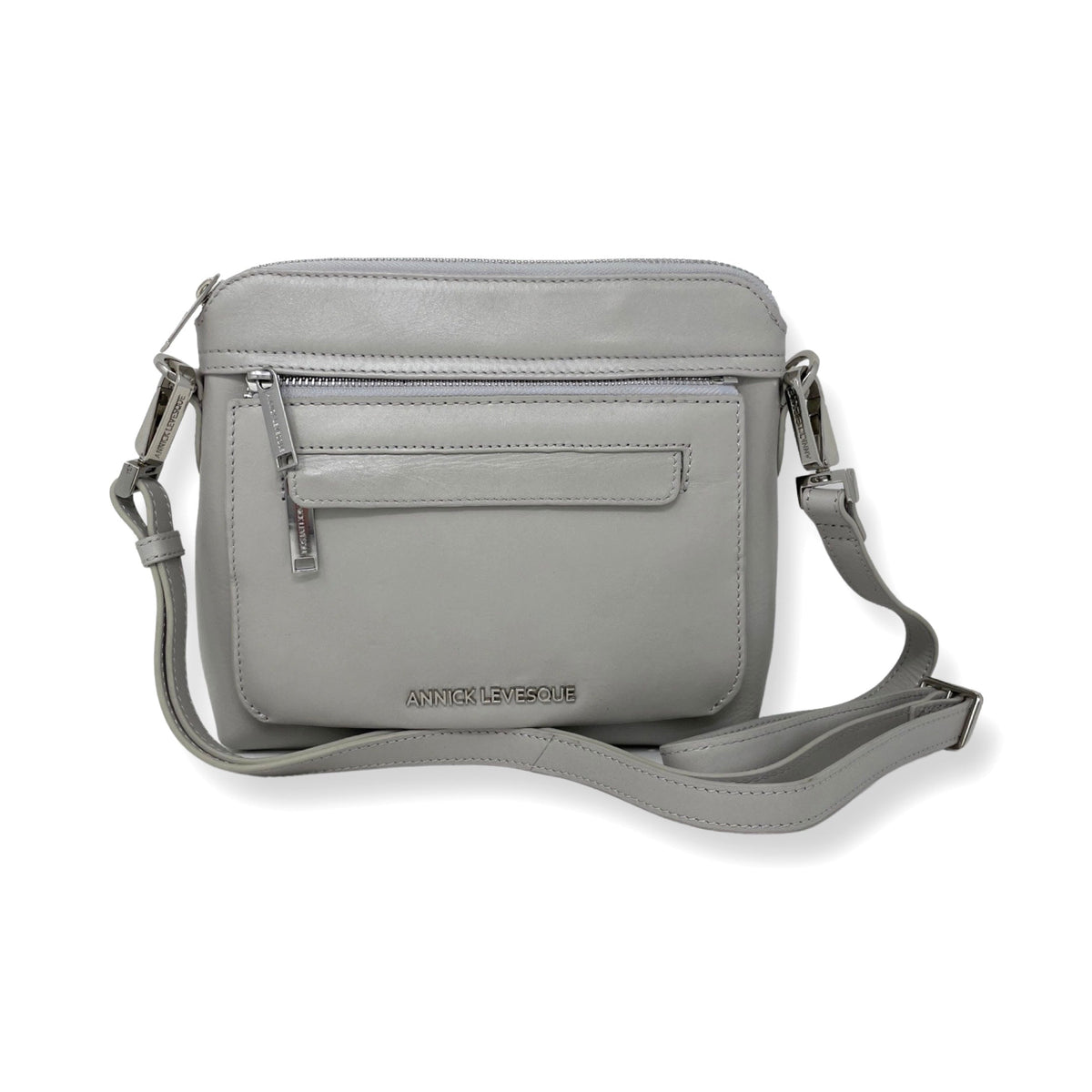 Petit Sac à Bandoulière en Cuir, Perlé - Brigitte
