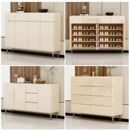 SC38 White Shoe Cabinet