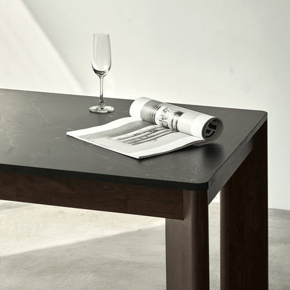 Scania Stone Dining Table Set