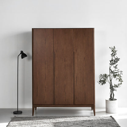 Scarlet European Ash Wood Wardrobe