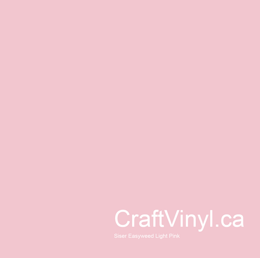 Siser Easyweed Light Pink 12' sheets and rolls