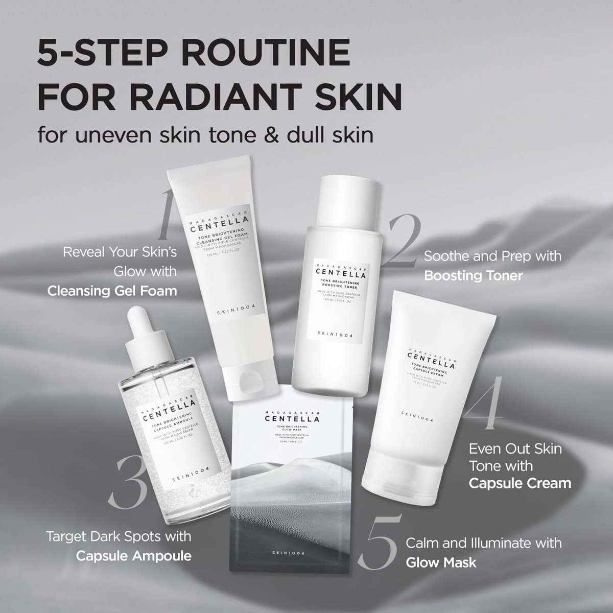 SKIN1004 Madagascar Centella Tone Brightening Capsule Ampoule 100ml