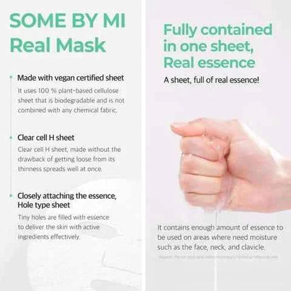 SOME BY MI Real AHA/BHA/PHA Calming Care Mask 20g