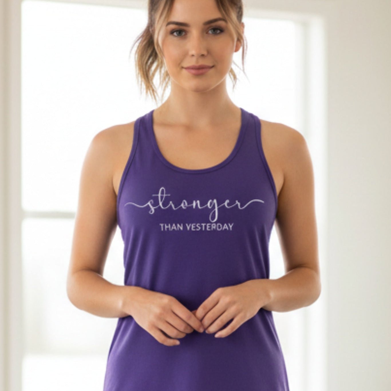 Stronger Than Yesterday Tank Top