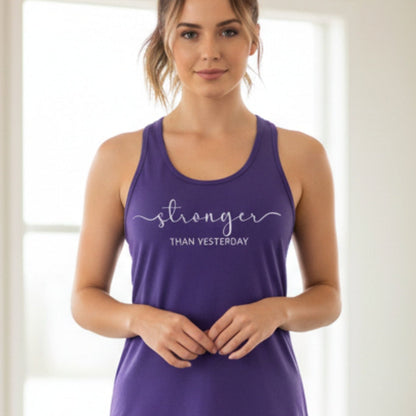 Stronger Than Yesterday Tank Top