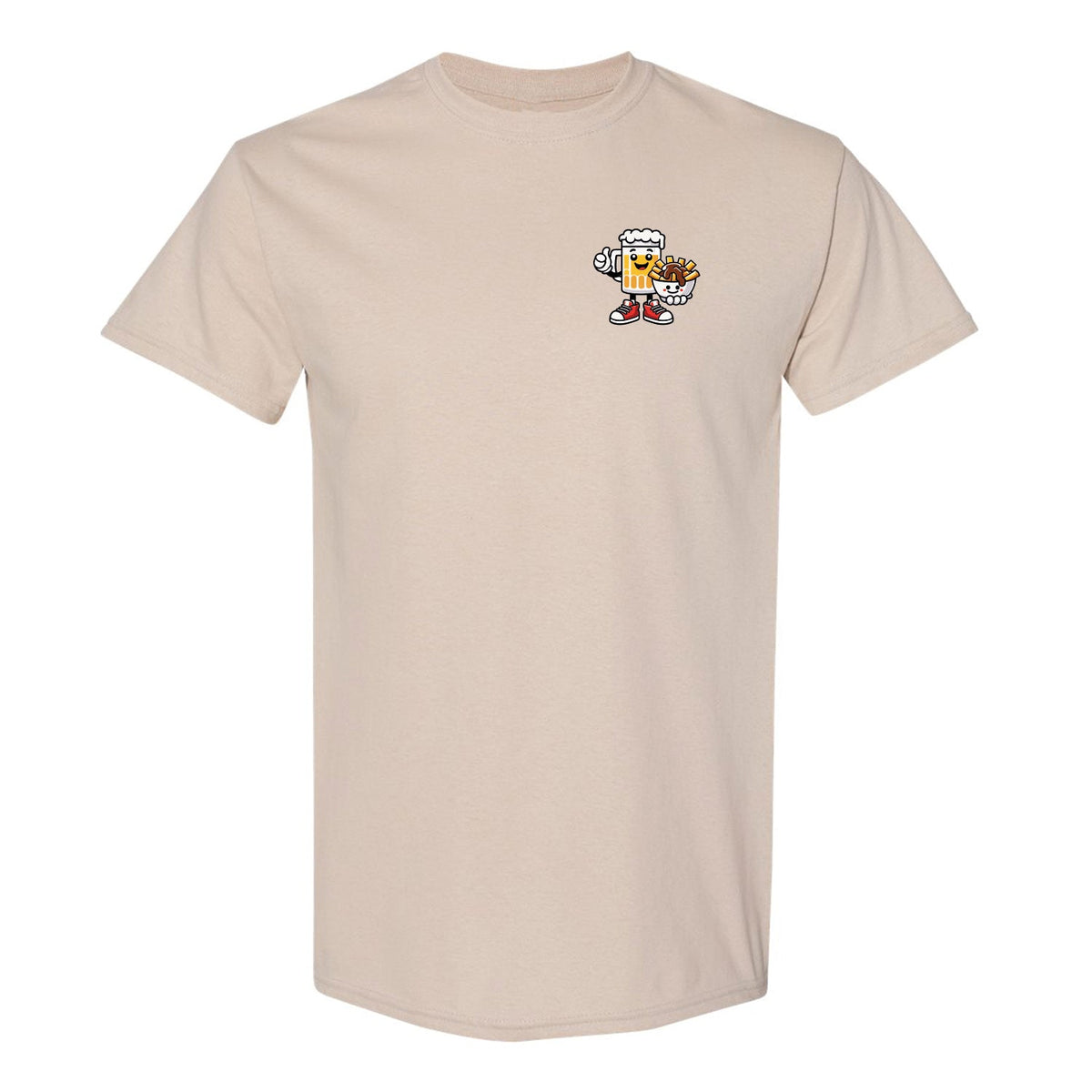 T-shirt "Recette du bonheur" imprimé